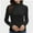 Black, variant on T-Shirt Women Long Sleeve Mock Neck Slim Fit Tops Base Layer Soft Lightweight Stretch Undershirts