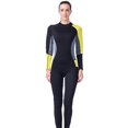 thumbnail image 2 of Traje De Neopreno De Cuerpo Completo De Neopreno De 3 Mm Para Mujer, Traje De Baño De Alta Esticidad De Longitud Completa Traje De Baño De Buceo Con Sunnimix Traje de baño de manga larga para mujer, 2 of 8