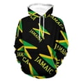 thumbnail image 2 of Sudadera con capucha con estampado 3D de la bandera de Jamaica para hombre, sudadera con capucha con estampado del emblema del león jamaicano, sudadera de manga larga, 2 of 5