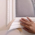 thumbnail image 7 of 6 Rolls 3D Flexible Foam Crown Molding Strips, 532×3 In Self-Adhesive Peel & Stick Baseboard Trim, Retro Wall Edge Decor for Home & Hotel, 7 of 7