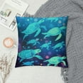 thumbnail image 2 of MLJA  Pillow Covers, Sea Turtle Decorative Throw Pillow Covers Ocean Turtle Pillowcase Farmhouse Cushion Cases for Sofa Couch Outdoor Home Decorations, 2 of 5
