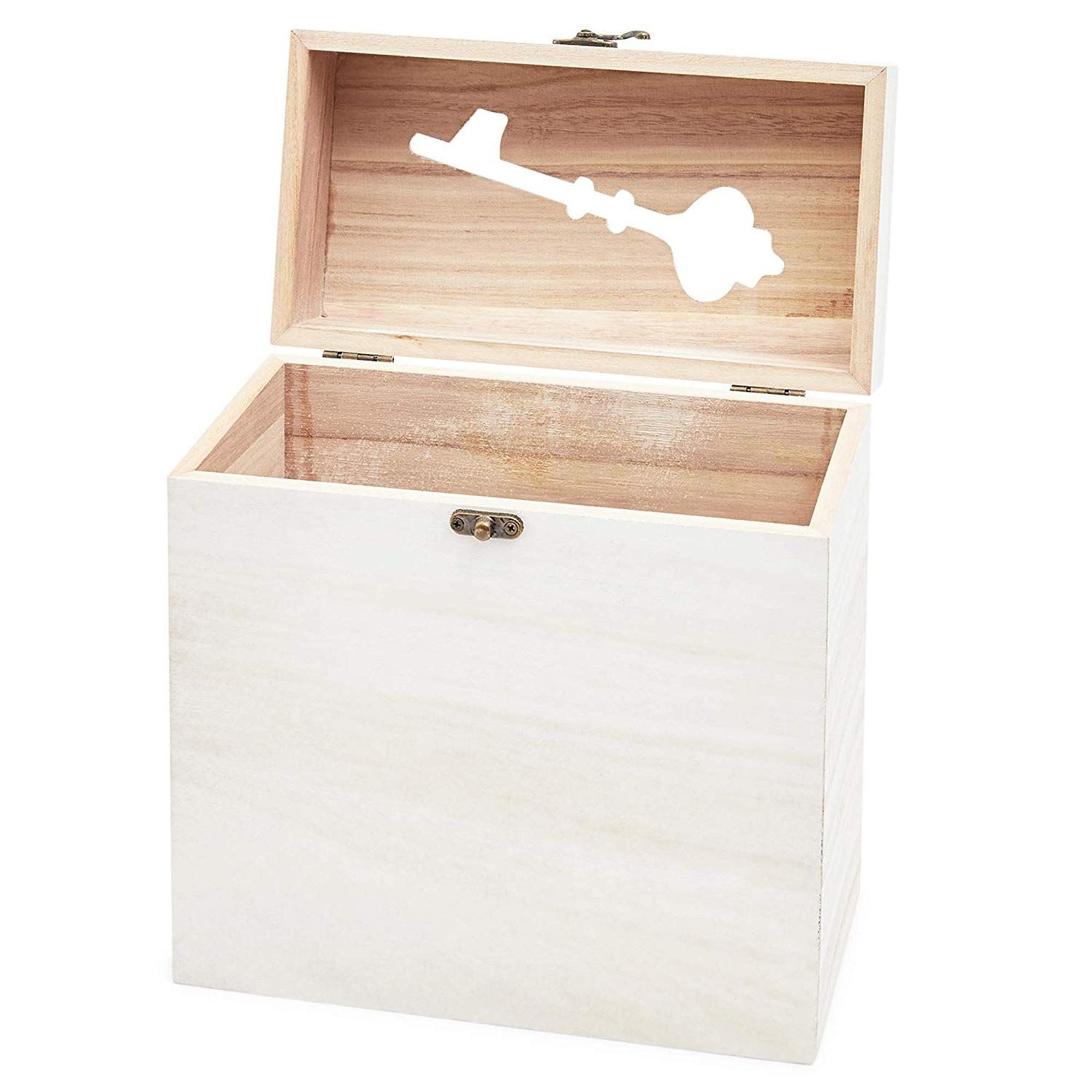 wooden card chest