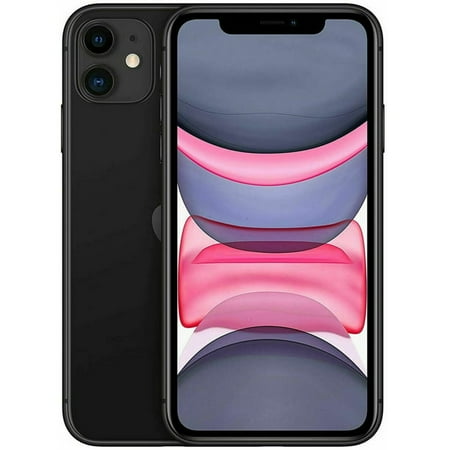 Pre-Owned Apple iPhone 11 A2111 (Tracfone/Straigh Talk Only) 64GB Black (Good)