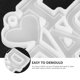 thumbnail image 5 of ColoMX 2 UNIDS PENDIENTE PENDIENTE DIY Moldes Llavero Haciendo Moldes Día de los Padre Presente Moldes, 5 of 8