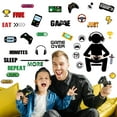 thumbnail image 3 of Gamer Wall Decals Stickers Glow in The Dark Wall Decals for Boys Girls Bedoom Playroom Wall Decor(Sky Blue), 3 of 7