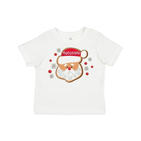 

Inktastic Santa Claus Christmas Cookie with Snowflakes Boys or Girls Toddler T-Shirt