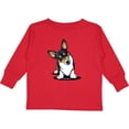 thumbnail image 3 of Inktastic Tri Color Corgi Boys or Girls Long Sleeve Toddler T-Shirt, 3 of 5