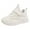 White, variant on Mepaouo Girls Tennis Shoes Kids Toddler Lightweight Walking Running Slip on Sneakers 4-12 Years