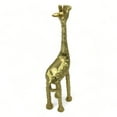 thumbnail image 4 of Gold Decorative Metal Aluminum Giraffe Home Decor Sculpture 5 in x 2.5 in x 13 in , by 90210 Kitchen and Bath, 4 of 5
