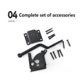 thumbnail image 2 of ZheElen Latch Gate Solid Dirt-Proof Smooth Door Lock Easy to Operate Non-loose Buckle Building Hardware Entrance Guard Fence Garden, 2 of 6
