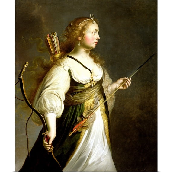 Great BIG Canvas | Rolled Adam Camerarius Poster Print entitled Diana