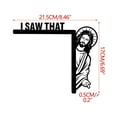 thumbnail image 3 of Wmkox8yii Easter Door Frame Jesus I Saw That,Creative Funny Door Corner Hanger,Home Decor Jesus Over Door,Jesus Sign Christian Church Home Door Corner Decorations for Living Room Bedroom Office, 3 of 10