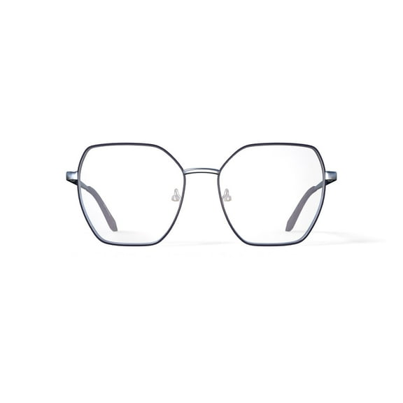 Just Cavalli VJC061 Silver Geometric Eyeglasses