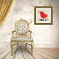 thumbnail image 3 of Atelier B Art Studio 15x15 Gold Ornate Wood Framed with Double Matting Museum Art Print Titled - Poppy Flower, 3 of 4
