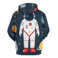 thumbnail image 3 of Space Explorer Adventure Set 3d Sweatshirts Hoodie Fashion Casual Personality Men's Women Street Hoodie Pullovers Long Sleeve Comfortable Top, 3 of 6