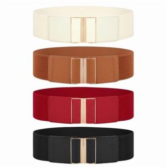 Women Thin Elastic Belts,Skinny Stretch Vintage Fashion  display picture 3