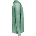 thumbnail image 5 of Holloway Sportswear M Boys Electrify Coolcore® Long Sleeve Tee Dark Green Heather 222670, 5 of 5