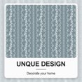 thumbnail image 2 of Lfeey Room Darkening Curtain，Grey Blue Floral Blackout Curtains 63 Inches Long, Set of 2, 2 of 7