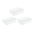 thumbnail image 2 of Cesta de cocina de 3 piezas, organizador de juguetes, contenedor multiusos para almacenamiento de escritorio L, 2 of 8