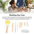 thumbnail image 4 of Pottery Sculpting Tools, Stainless Steel 8 Pieces  Clay Tools High Hardness  For Art Projects, 4 of 8