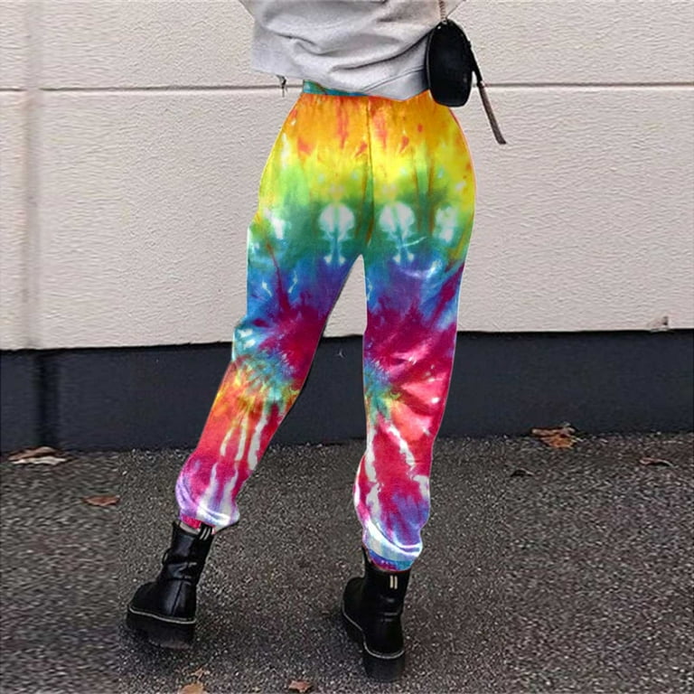 Streetwear Womens Pants Women Casual Sports Pants Drawstring