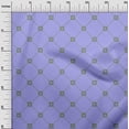 thumbnail image 3 of oneOone Viscose Chiffon Medium Purple Fabric Asian Block Sewing Craft Projects Fabric Prints By Yard 42 Inch Wide, 3 of 4