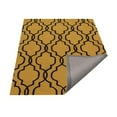 thumbnail image 3 of Rugsotic Carpets Hand Tufted Wool Eco-Friendly 5'x8' Area Rugs Rectangle Gold Black Geometric Modern High Pile Thick Handmade Anti Skid Indoor Rug for Living Room, Bedroom K09014, 3 of 5