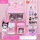 thumbnail image 1 of Sanrio-mochila de Hello Kitty para niños y niñas, bolsa de protección de la columna vertebral, paquete de buena calidad, bonita, 1 of 4