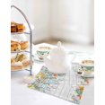 thumbnail image 4 of Easter Kitchen Dish Towels for Drying Dishes Set of 3, Spring Eggs Eucalyptus Leaves Wooden Grain Waffle Weave Microfiber Hand Tea Bathroom Towels Quick Dry & Absorbent Towel 12x12, 4 of 7