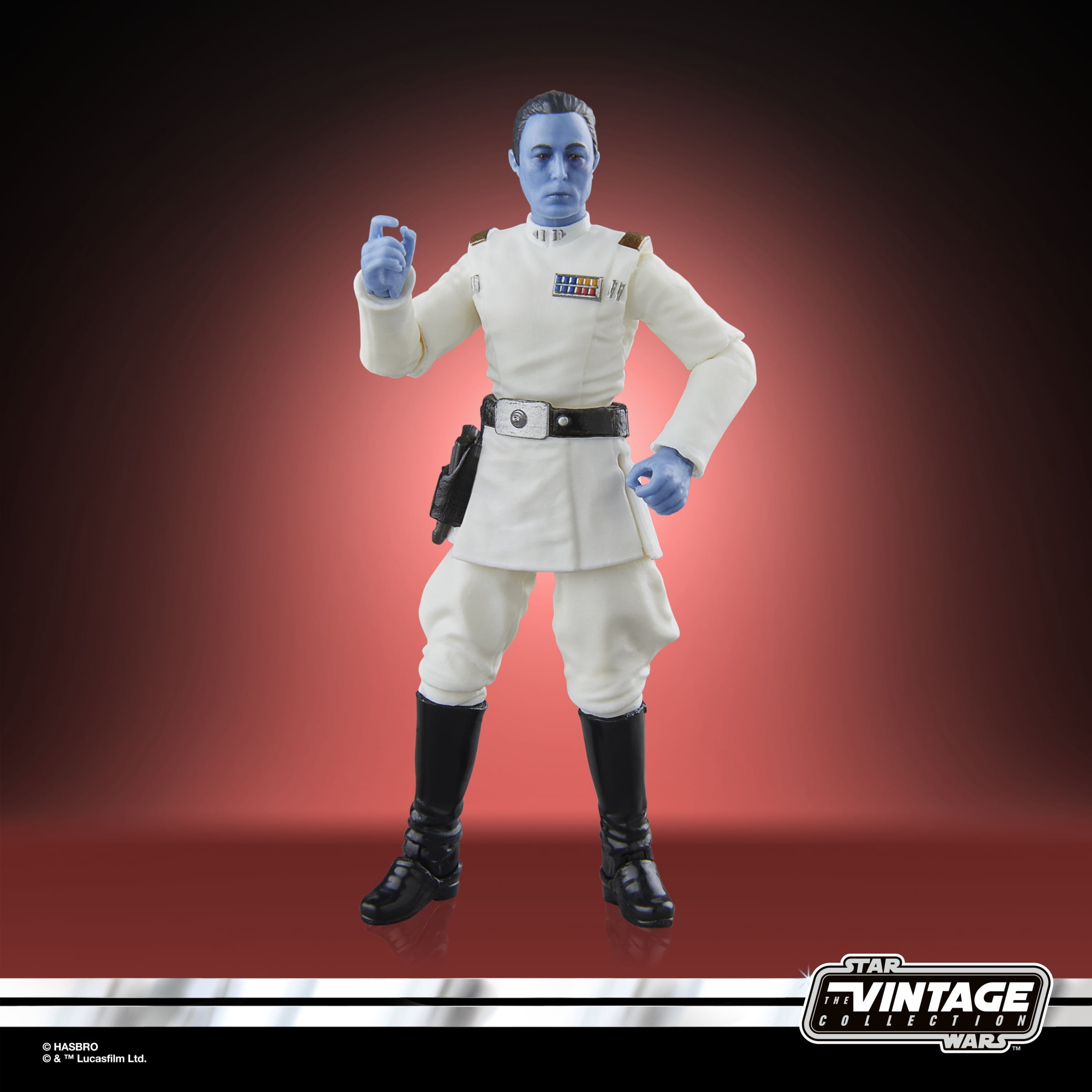 Star Wars The Vintage Collection Grand Admiral Thrawn Action Figure (3.75”)