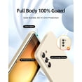 thumbnail image 2 of 3 in 1 for Samsung Galaxy S23 Case, with 2 Pack Screen Protector, with Full Camera Cover Protection，Liquid Silicone Slim Shockproof Protective Phone Case for Samsung S23 5G 6.1 (Stone), 2 of 12