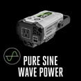 thumbnail image 3 of EGO PAD1800 Nexus Escape 180W Inverter with Pure Sine Wave, USB A/C Included, Battery and Charger Not Included 180W Nexus Power Inverter(NO BATTERY/CHARGER), 3 of 9