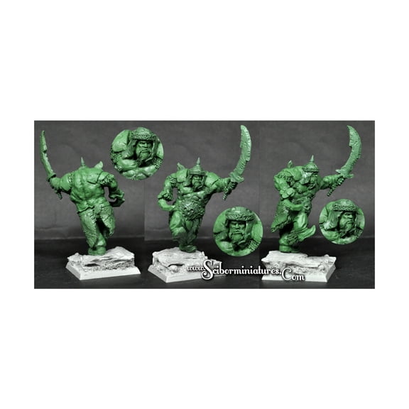 Scibor Monstrous Miniatures Mongolian Ogre Warrior #4 New