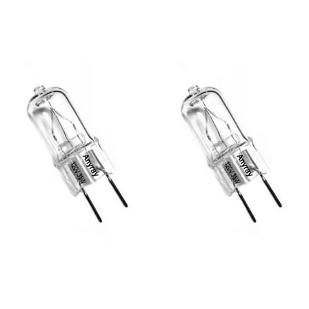 (2)-Bulbs 35 Watt T4 G8 35W Light Bulb JCD Type GY8.6 35Watt bi pin 110v 120v 130volt Lamps