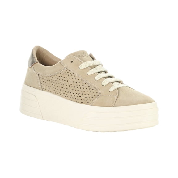 Bos. & Co. Lotta Suede Sneaker, 37, Beige