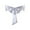 Silver, variant on PEIBang Wedding Chair Sashes,Decorative Chair Bows Ribbon Tie Backs for Wedding Event Holiday Banquet Party Supplies