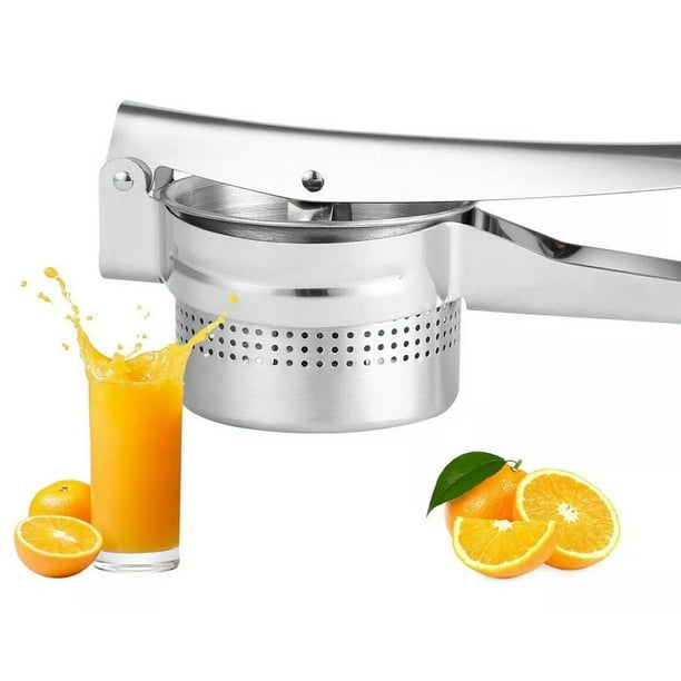 Manual Fruit Juicer Stainless Steel Hand Press Juices Extractor Fruit