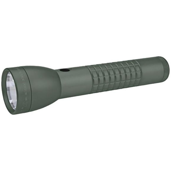 Maglite ML50LX-S2RI6 LED 2 Cell C Flashlight Blister Pack, Foliage Green - Case of 6