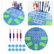 thumbnail image 1 of Accesorios de herramientas de pintura de ntes 5D portátiles, bolígrafos de perforación y bandeja de bordado de ntes Kits de pintura de Azul3 Baoblaze bandeja de pintura de diamante, 1 of 8