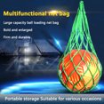 thumbnail image 3 of Mesh Storage Sports Ball Football Fútbol Voleibol Bolsan Bolsas Transporte Baloncesto Bolla para Sostener El Béisbol Adultos, 3 of 9