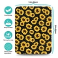 thumbnail image 5 of Washable Rubber Sunflower Cute Floral Dish Drying Mats for Kitchen Counter Home Large Coffee Bar Pad Accessories and Decor for Utensils Stemware 18''x24'', 5 of 7