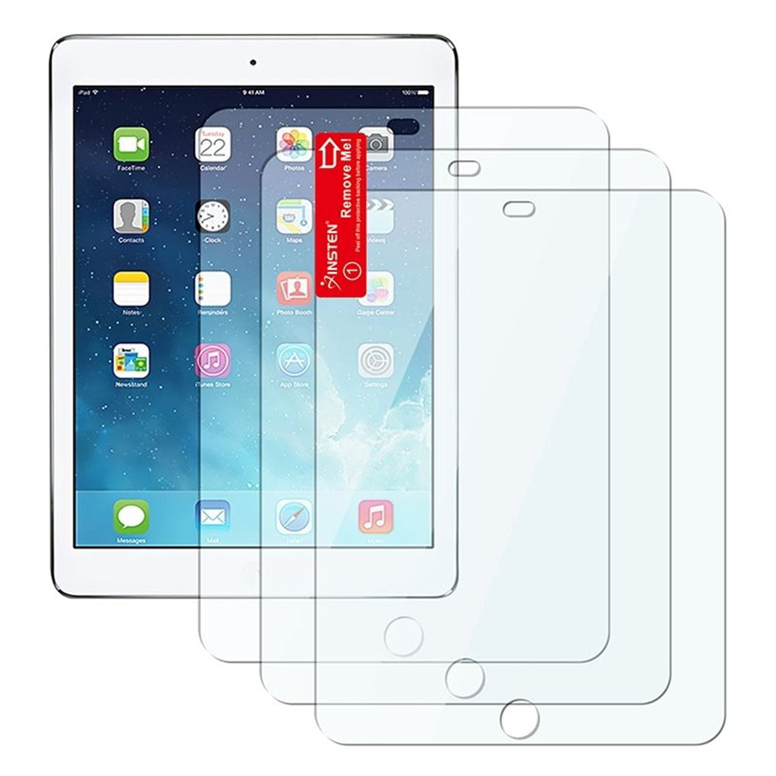 3pcs Clear Screen Protector Film for New iPad 6th Gen 9.7 inch 2018 A1893 A1954 