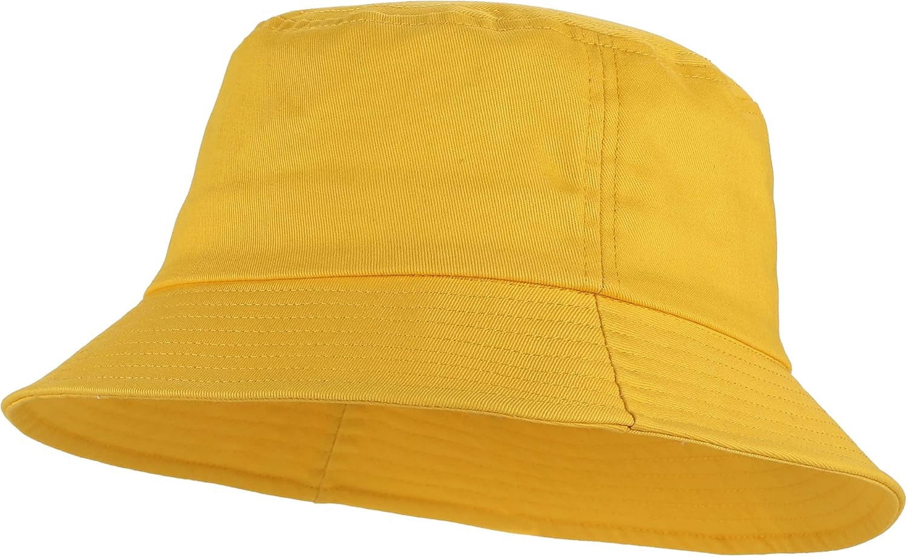 Unisex Cotton Bucket Hat, Packable, Foldable, for Outdoor