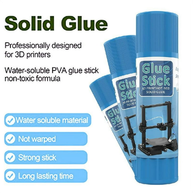 Outus 3D Printer Glue Sticks PVP Solid Glue Sticks for 3D Printer