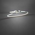 thumbnail image 4 of WAC Lighting Marques 22" LED 3000K Transitional Aluminum Flush Mount in Nickel, 4 of 5