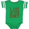 thumbnail image 3 of Inktastic I Like Playing in the Dirt Boys or Girls Baby Bodysuit, 3 of 5