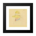 thumbnail image 2 of Pierre-Auguste Renoir 12x12 Black Modern Framed Museum Art Print Titled - Madame Renoir in the Hat, 2 of 5