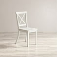 thumbnail image 4 of Jofran Eastern Tides Coastal Wire-Brushed Acacia X-Back Acacia Dining Chair (Set of 2), 4 of 7