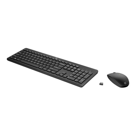 UPC: 0195122606299 | HP 235 – Keyboard and mouse set – wireless – US – for Elite Mobile Thin Client mt645 G7; Pro Mobile Thin Client mt440 G3; ZBook Fury 16 G9