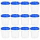 thumbnail image 2 of 12 vasos medidores de plástico con tapa para muestras de 120 ml para laboratorio., 2 of 7
